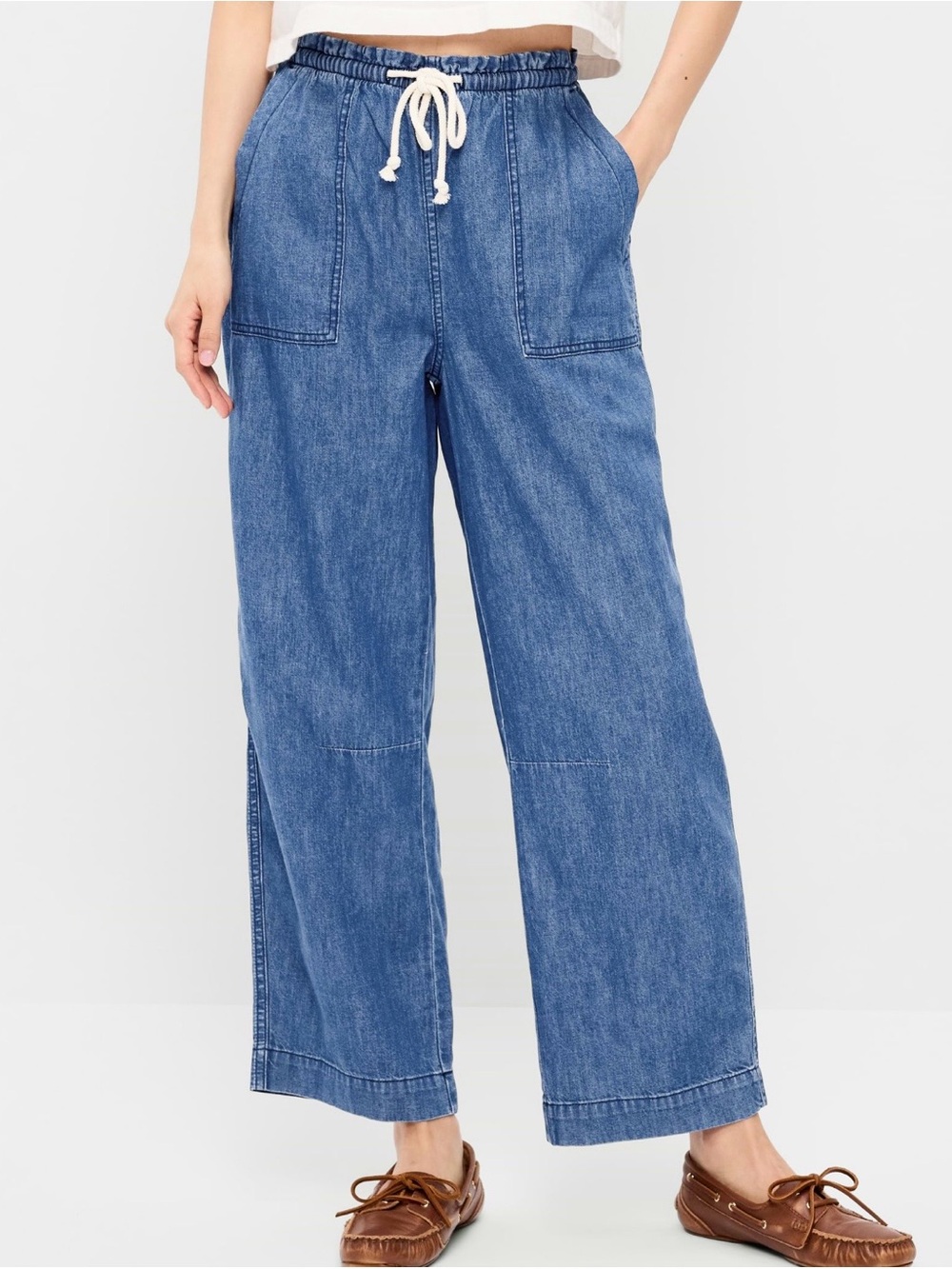 Old Navy High-Waisted Utility Ankle Pants
